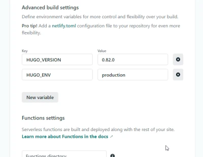 レポジトリの設定